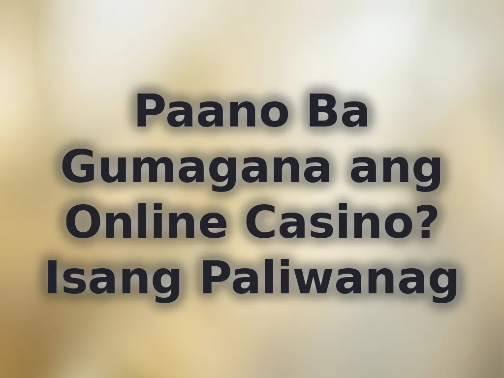 Online betting mechanics